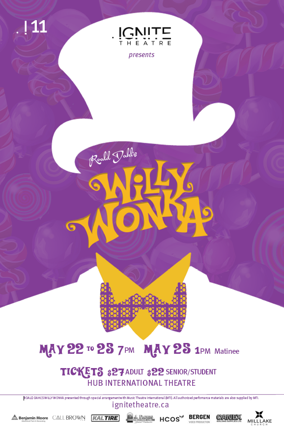 Willy Wonka - Ignite Theatre 2024